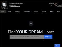 Tablet Screenshot of careutahhomes.com